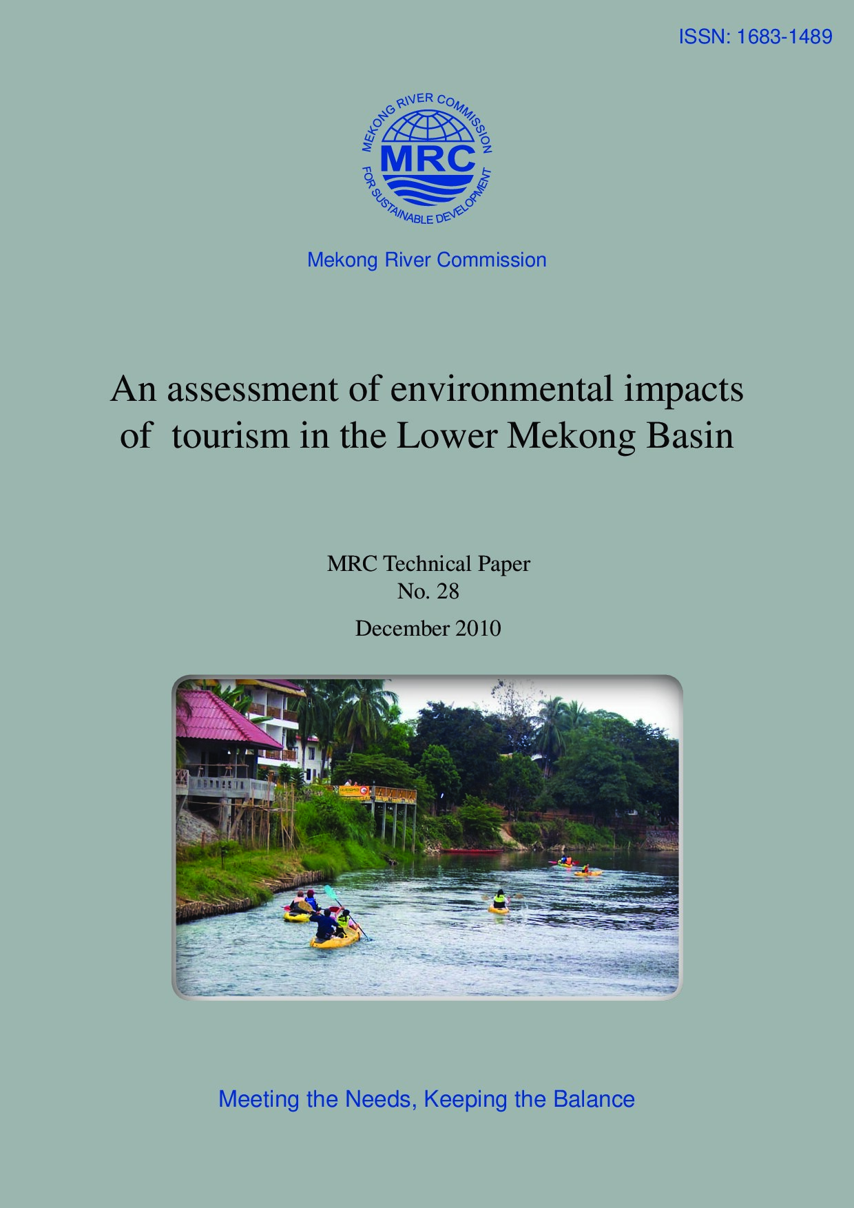 An assessment of environmental impacts of tourism in the Lower Mekong Basin