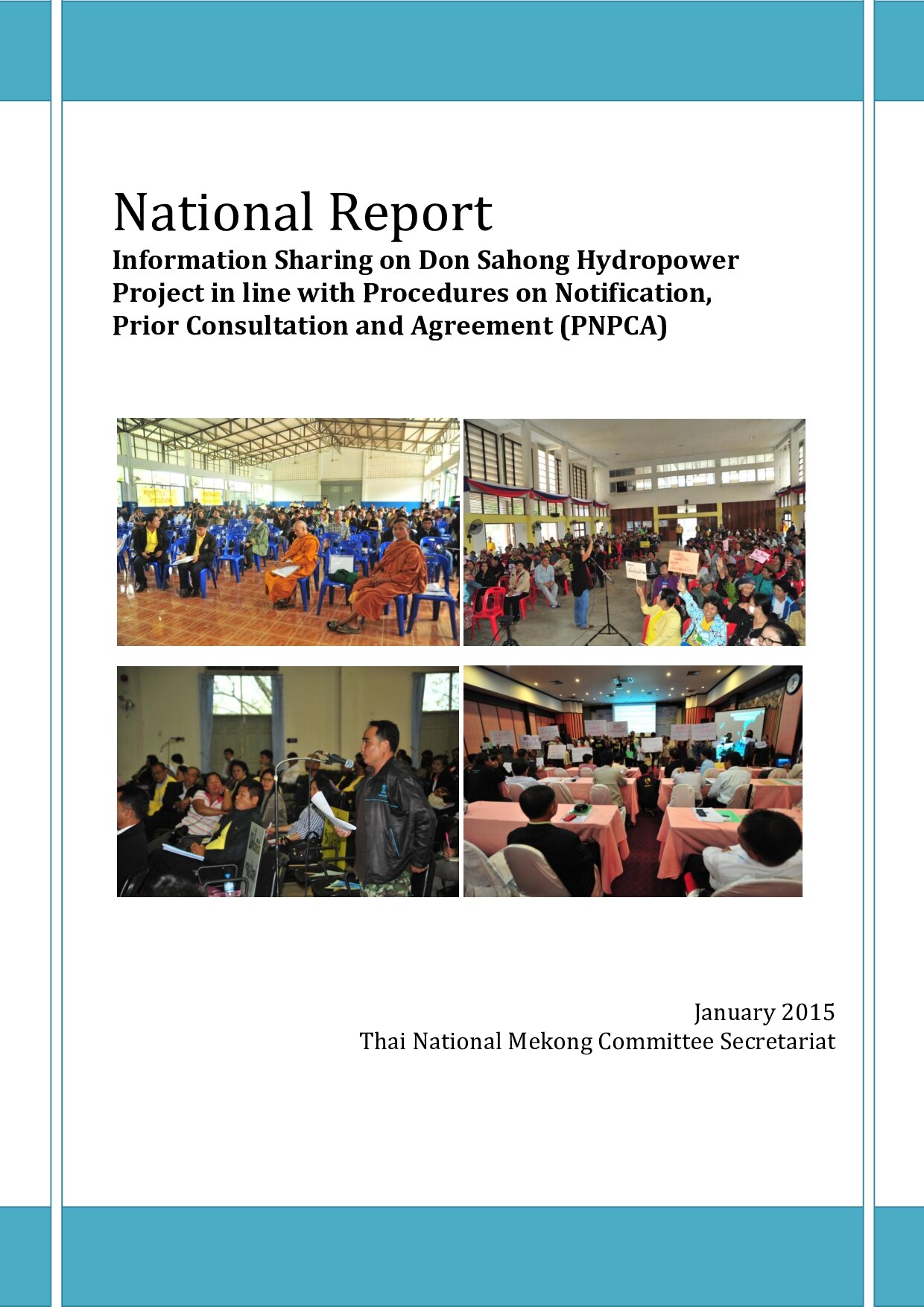 รายงานการดำเนินการกระบวนการ PNPCA ของประเทศไทย